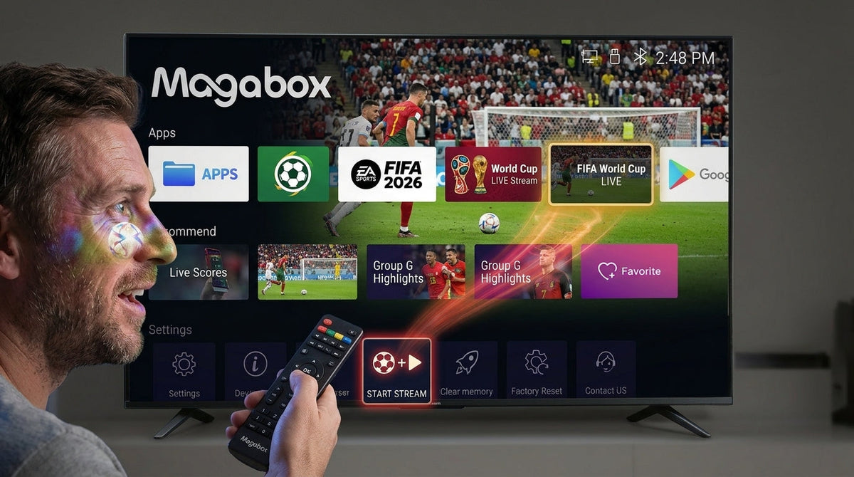Magabox: How to Reset the box