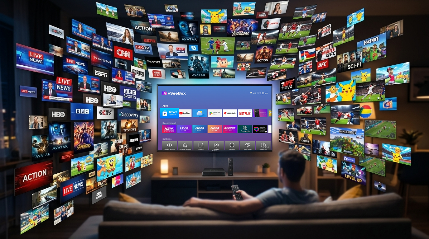 What Channels You Will Get From vSeeBox?