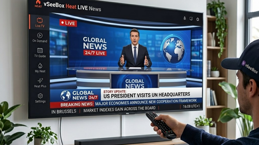 How To Full Utilize The Heat LIVE APP On vSeeBox