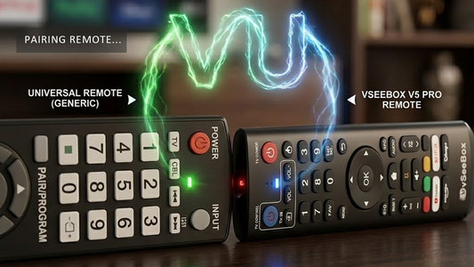 How to Connect a Universal Remote to vSeeBox: Step-by-Step Guide