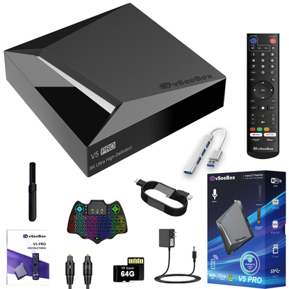 vSeeBox V5 Pro with Accessory