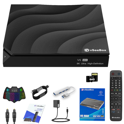 vSeeBox V6 Max with  Accessory