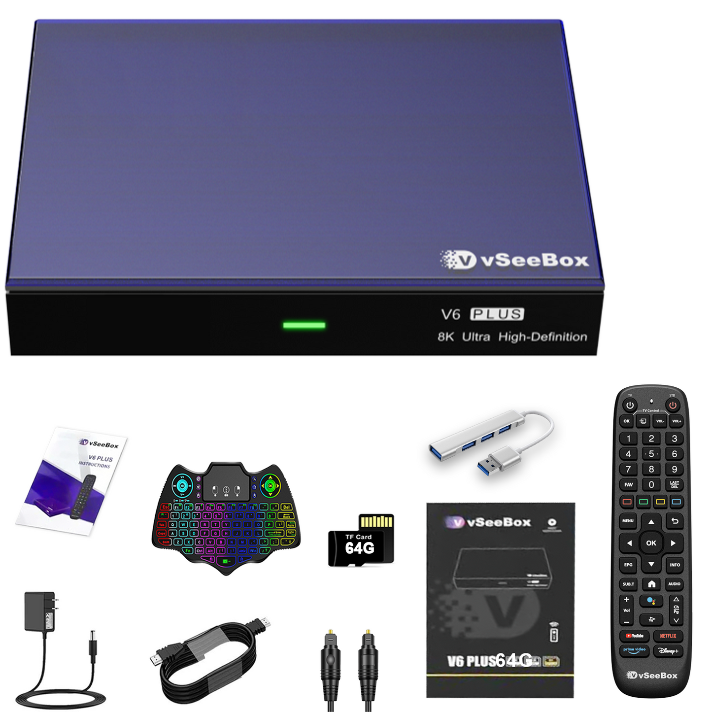 vSeeBox V6 Plus with Accessory